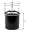 Фільтр масляний двигуна TOYOTA /OP572 (вир-во WIX-FILTERS) WIX FILTERS WL7131 (фото 1)