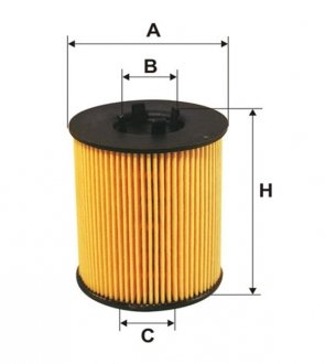 Фильтр масляный двигателя OPEL ASTRA /OE648/2 (WIX-Filtron) WIX FILTERS WL7241 (фото 1)