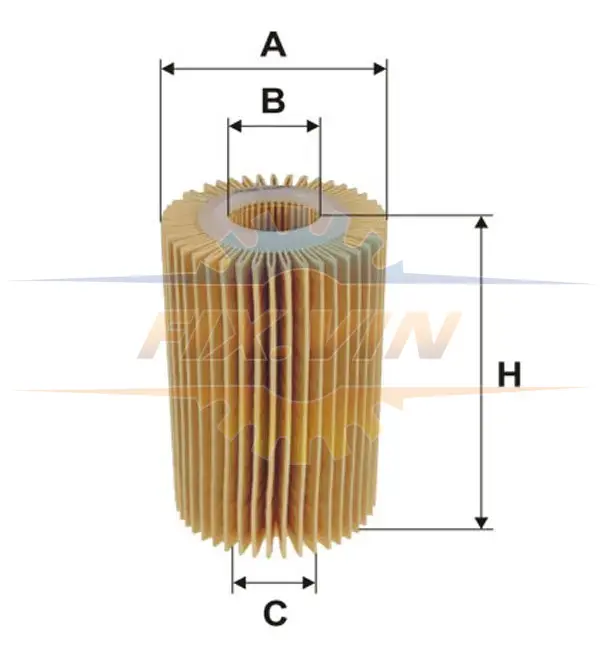 Фільтр масляний двигуна Lexus LX, Toyota Land Cruiser (вир-во WIX-FILTERS) WIX FILTERS WL7528 (фото 1)