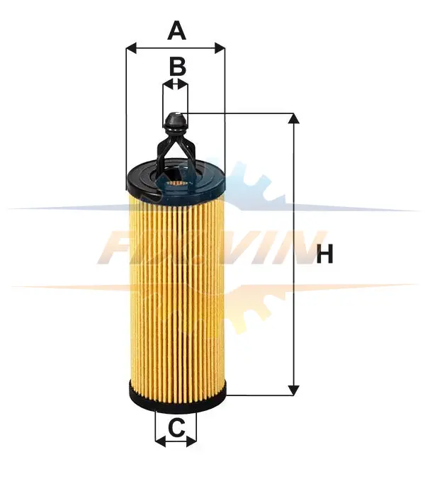 Фільтр масляний JEEP CHEROKEE 3.2 13-, WRANGLER 3.6 06- (вир-во WIX-FILTERS) WIX FILTERS WL7569 (фото 1)