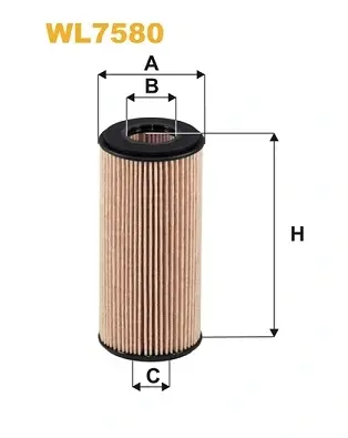 Фільтр масляний WIX FILTERS WL7580 (фото 1)
