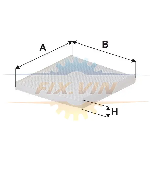 Фільтр салону WIX FILTERS WP2018 (фото 1)