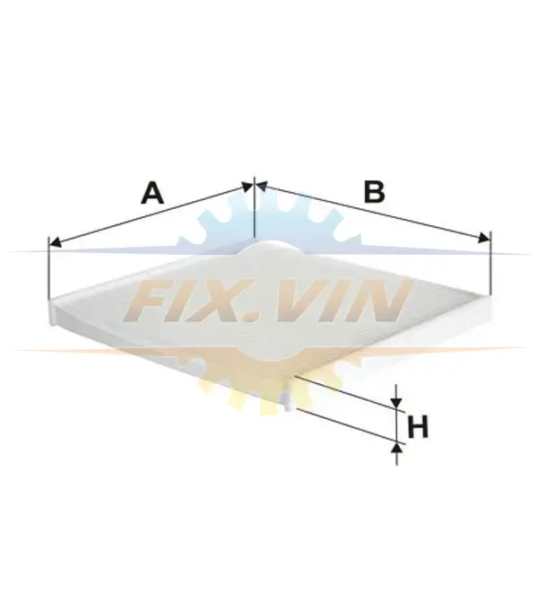 Фільтр салону WIX FILTERS WP2070 (фото 1)