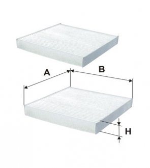 Фильтр, воздух во внутренном пространстве WIX FILTERS WP2076
