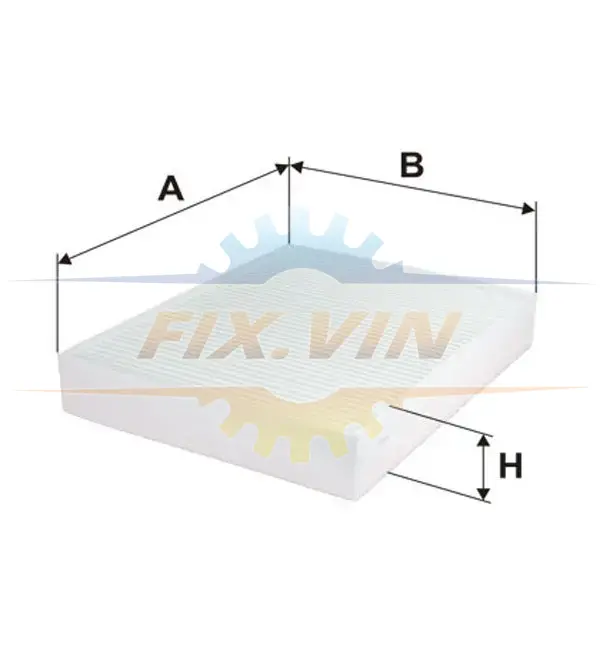 Фільтр салону WIX FILTERS WP2080 (фото 1)
