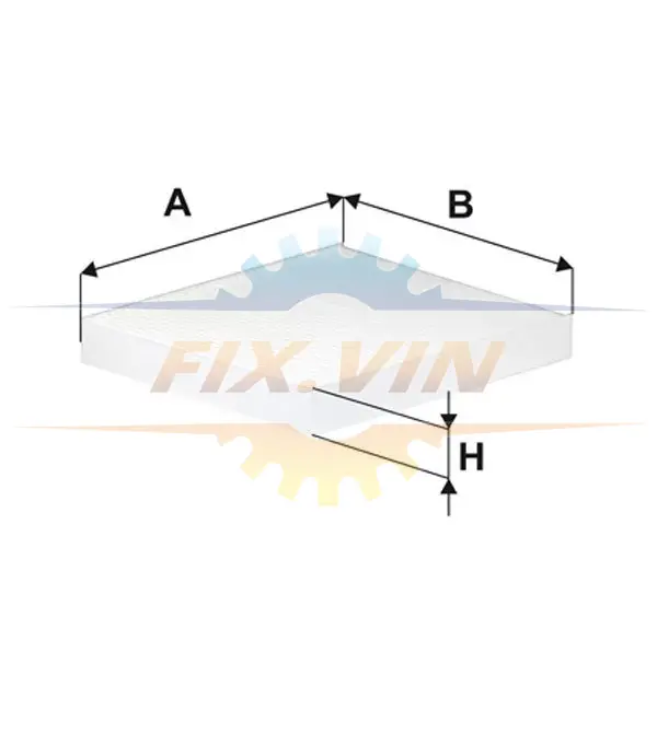 Фільтр салону GAZELLE NEXT (А21R23.8119200) (вир-во WIX-FILTERS) WIX FILTERS WP2148 (фото 1)