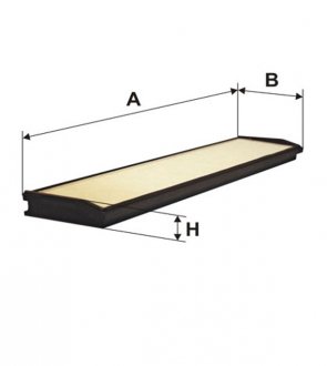 Фильтр салона MB E-KLASSE (124) 93-97 (2шт.) (WIX-FILTERS) WIX FILTERS WP9332