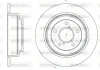 Диск гальмівний задній (кратно 2) (вир-во Remsa) Subaru Forester 02>08 Impreza 00>08 (D6398.00) WOKING D639800 (фото 1)