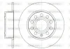 Гальмівний диск задн. A3/Altea/Beetle/Bora/Caddy (04-21) WOKING D664900 (фото 1)