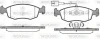 Колодки гальмівні диск. перед. (Remsa) Fiat 500 0.9 07-,Fiat 500 c 0.9 09-,Fiat Grande punto 1.4 05- WOKING P0723.52 (фото 1)