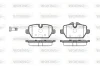 Колодки тормозные диск. задн. (пр-во Remsa) Bmw 1 1.6 03-13,Bmw 1 1.6 06-12,Bmw 1 1.6 10- WOKING P10323.00 (фото 1)
