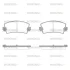 Гальмівні колодки зад. С300/FOCUS II/MAZDA 3/5/ESPACE I/C70/C30 1.6-2.7 03-12 WOKING P1213.36 (фото 1)