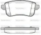 Гальмівні колодки зад. RENAULT Scenic/Megan/Talisman 1.4-2.0 08- WOKING P12873.10 (фото 1)
