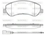 Колодки гальмівні диск. перед. (вир-во Remsa) Ford Tranzit 06>14 Bosch ver. (P13503.11) WOKING P1350311 (фото 1)