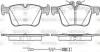 Колодки тормозные диск. задн. (Remsa) Mercedes-benz C-class (s205) 1.6 14-,Mercedes-benz C-class (s205) 2.0 14- WOKING P14163.20 (фото 1)