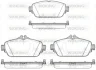 Колодки гальмівні диск. перед. (Remsa) Mercedes-benz C-class (w205) 1.6 13- WOKING P14923.08 (фото 1)