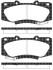 Колодки тормозные дисковые Toyota Hilux 08>15 / перед (P15683.04) WOKING P1568304 (фото 1)