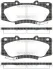 Колодки гальмівні диск. перед. (вир-во Remsa) Toyota Hilux 08>15 (P15683.04) WOKING P1568304 (фото 1)
