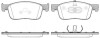 Колодки гальмівні диск. перед. (Remsa) Peugeot Expert III (16-),Citroen Jumpy III (16-), Opel Vivaro C (19-) WOKING P16193.00 (фото 1)