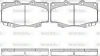 Колодки гальмівні диск. перед. (вир-во Remsa) Toyota Hilux 97>05, 05>15 (P2153.22) WOKING P215322 (фото 1)