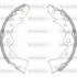 Гальмівні колодки зад. NISSAN BLUEBIRD 1.5-2.0 83-90 WOKING Z4144.00 (фото 1)