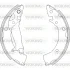 Колодки гальмівні бараб. задн. (вир-во Remsa) Hyundai Getz 1,1-1,6i 1,5d (Z4203.00) WOKING Z420300 (фото 1)