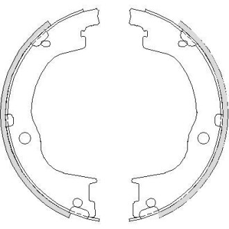 Колодки тормозные WOKING Z4749.00