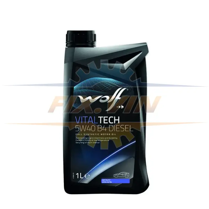 Моторна олива VitalTech Diesel 5W-40, 1л Wolf 8333903 (фото 1)