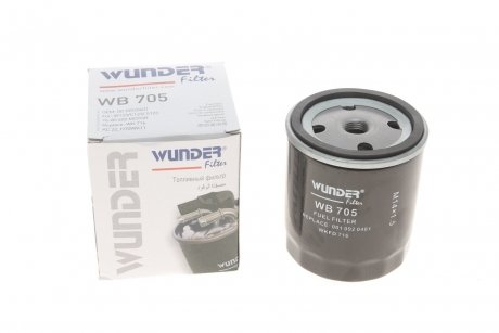 Фільтр паливний WUNDER WUNDER FILTER WB 705