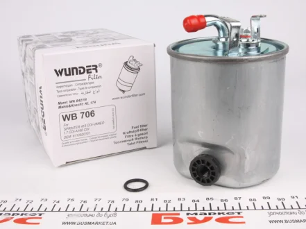 Фільтр паливний MB Sprinter/Vito CDI (з підігрівом) WUNDER FILTER WB 706
