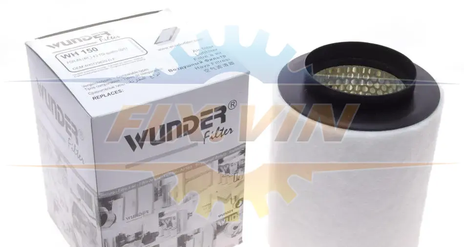 Фільтр повітряний Audi A8 2.0-4.2 TDI/TFSI 09- WUNDER FILTER WH 150 (фото 1)