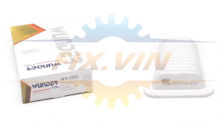 Фільтр повітряний Toyota Yaris 1.3-1.5i 99- WUNDER FILTER WH 2055 (фото 1)