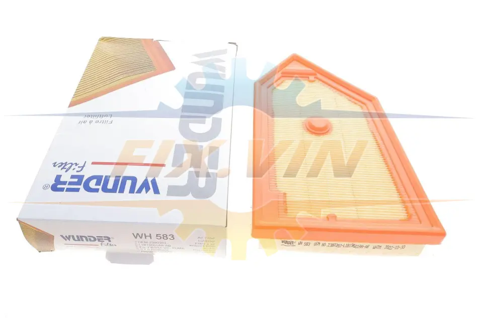 Фільтр повітряний Ford Fiesta 1.0 EcoBoost 19- WUNDER FILTER WH 583 (фото 1)