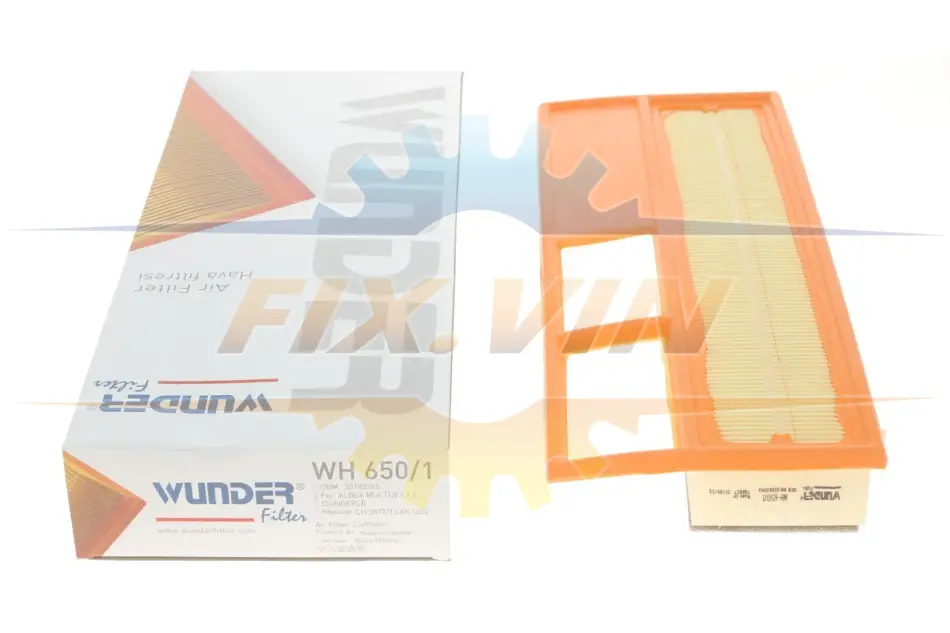 Фільтр повітряний WUNDER WUNDER FILTER WH 650/1 (фото 1)