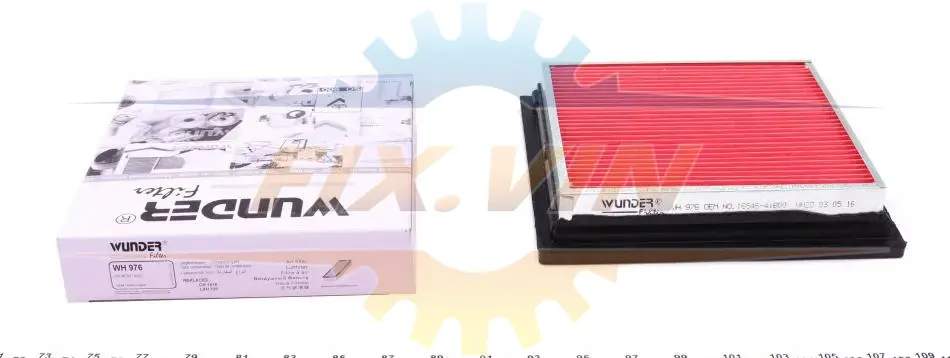 Фільтр повітряний Nissan Micra 1.0-1.4 92-03 WUNDER FILTER WH 976 (фото 1)