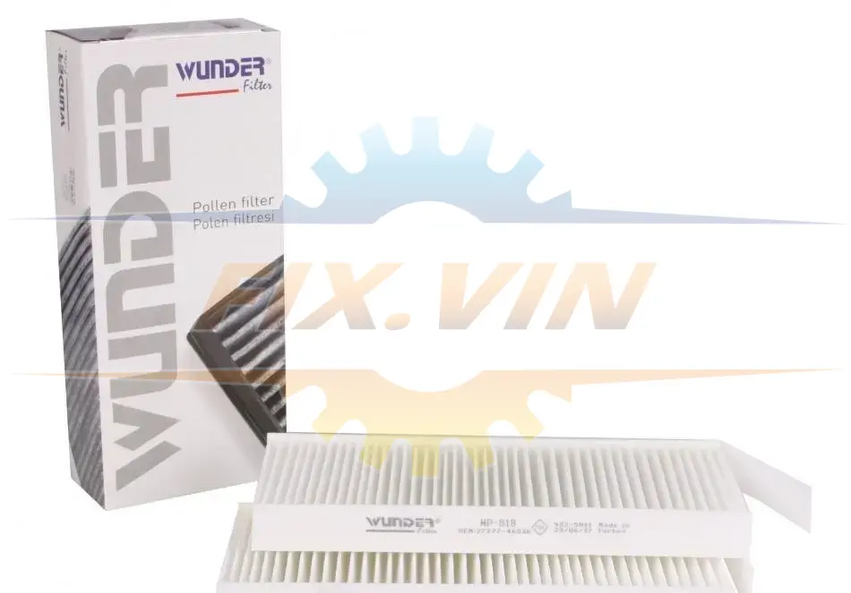 Фільтр салону WUNDER WUNDER FILTER WP 818 (фото 1)
