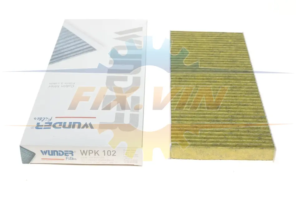 Фільтр салону WUNDER WUNDER FILTER WPK 102 (фото 1)