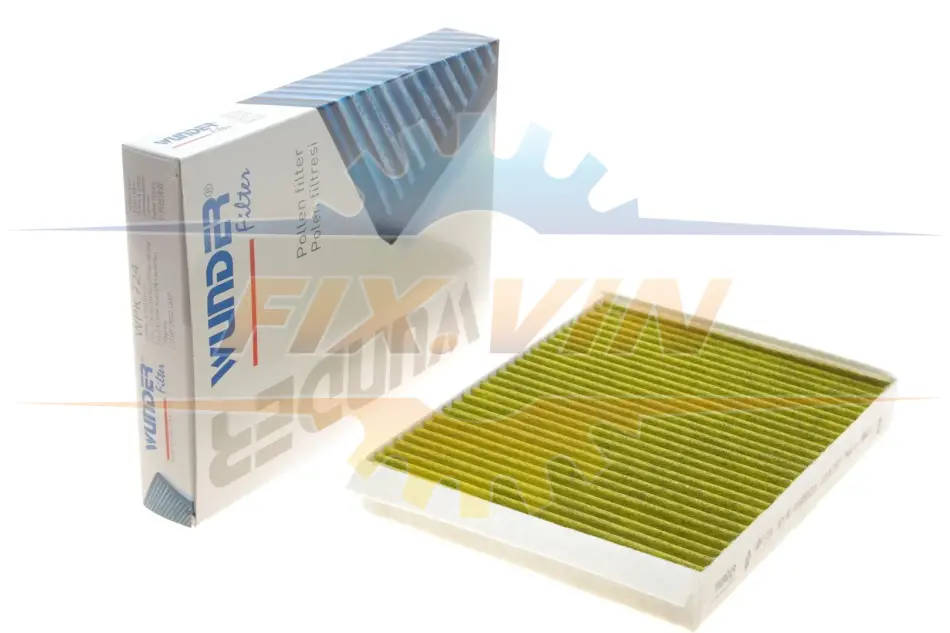 Фільтр салону MB C-class (W205)/E-class (W213) (вугільний) WUNDER FILTER WPK 724 (фото 1)