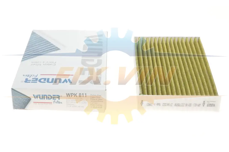 Фільтр салону WUNDER WUNDER FILTER WPK 811 (фото 1)
