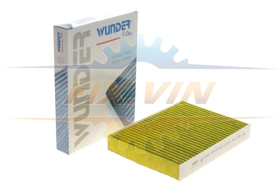 Фільтр салону Renault Megane IV 1.2-1.6DCi 15- (вугільний) WUNDER FILTER WPK 819 (фото 1)
