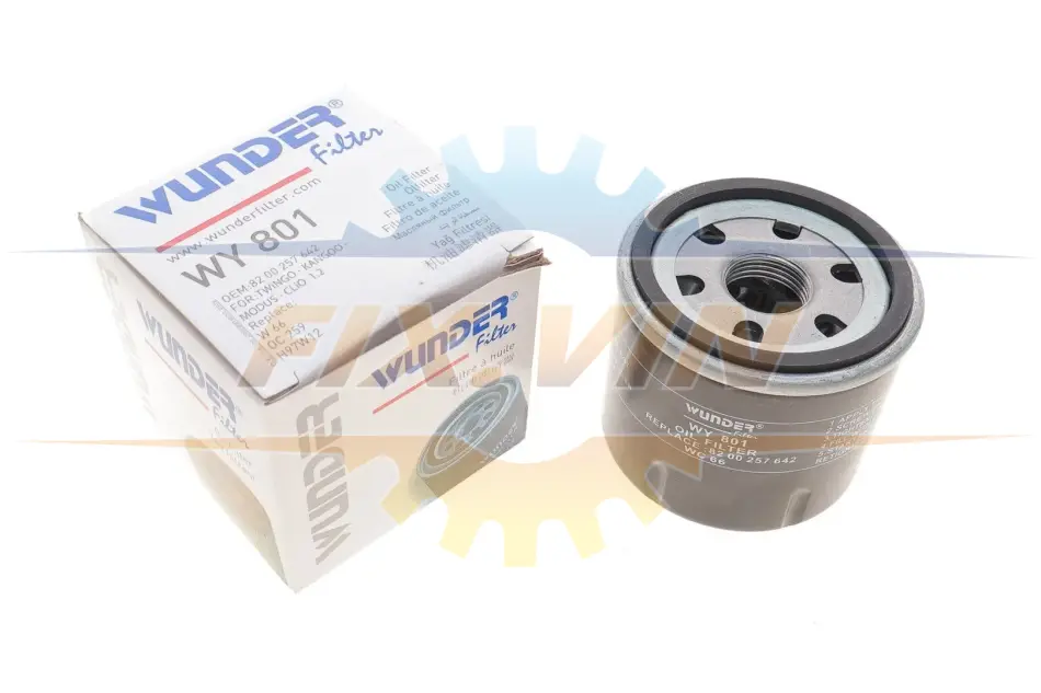 Фільтр масляний WUNDER WUNDER FILTER WY 801 (фото 1)