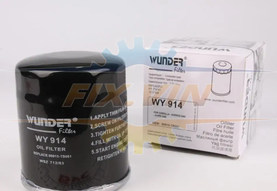 Фільтр масляний WUNDER WUNDER FILTER WY 914 (фото 1)