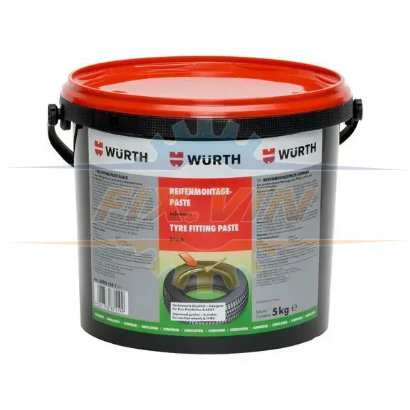 Шиномонтажна паста чорна 5 кг {арт. } WURTH 08901241 (фото 1)