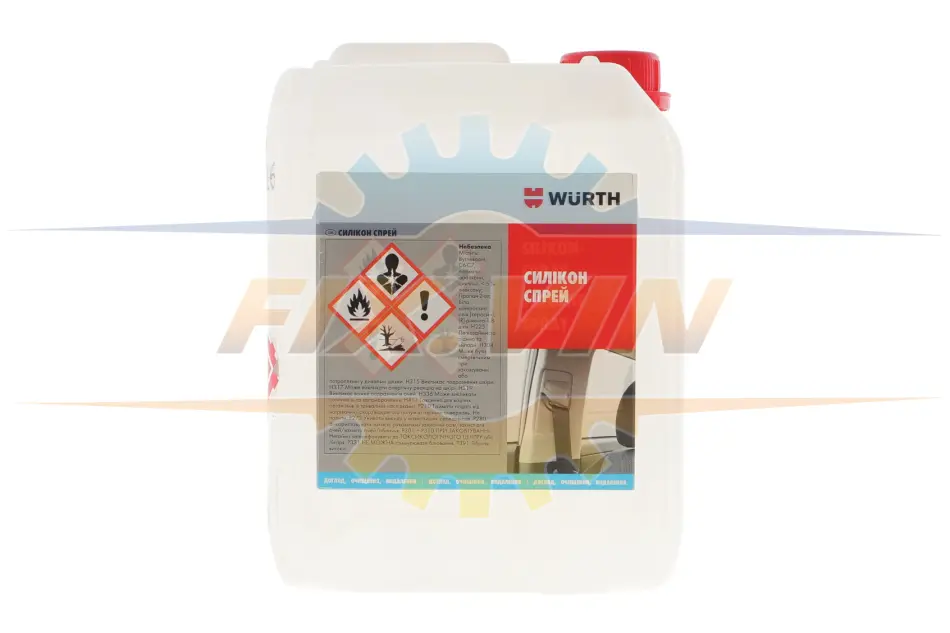 Змазка силіконова Spray (5L) WURTH 089322105 (фото 1)