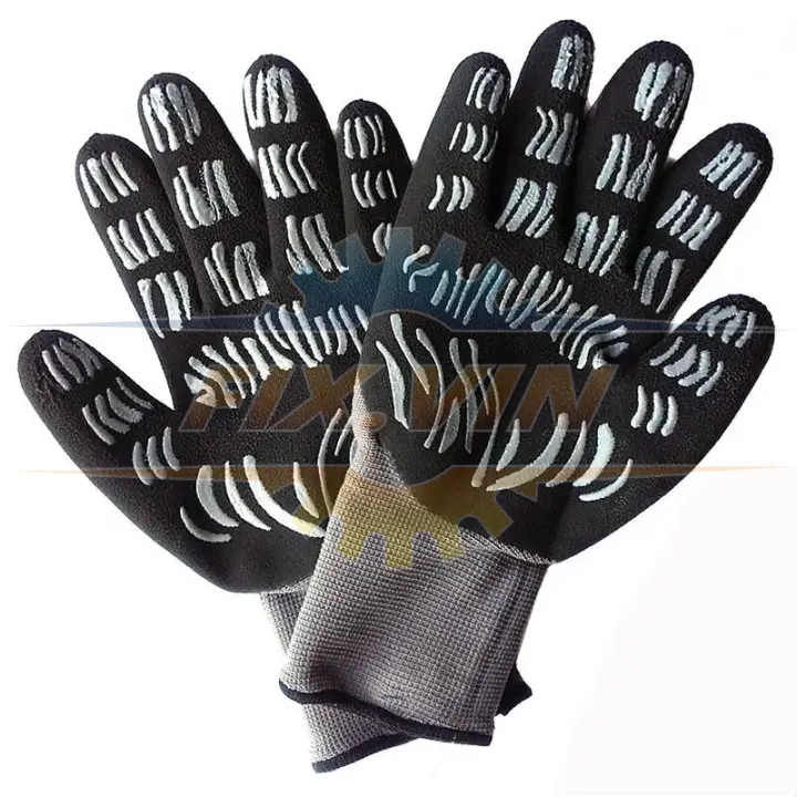 Рукавиці захисні зимові з латексним покриттям TIGERFLEX THERMO, пара, розмір 10 WURTH 0899404030 (фото 1)