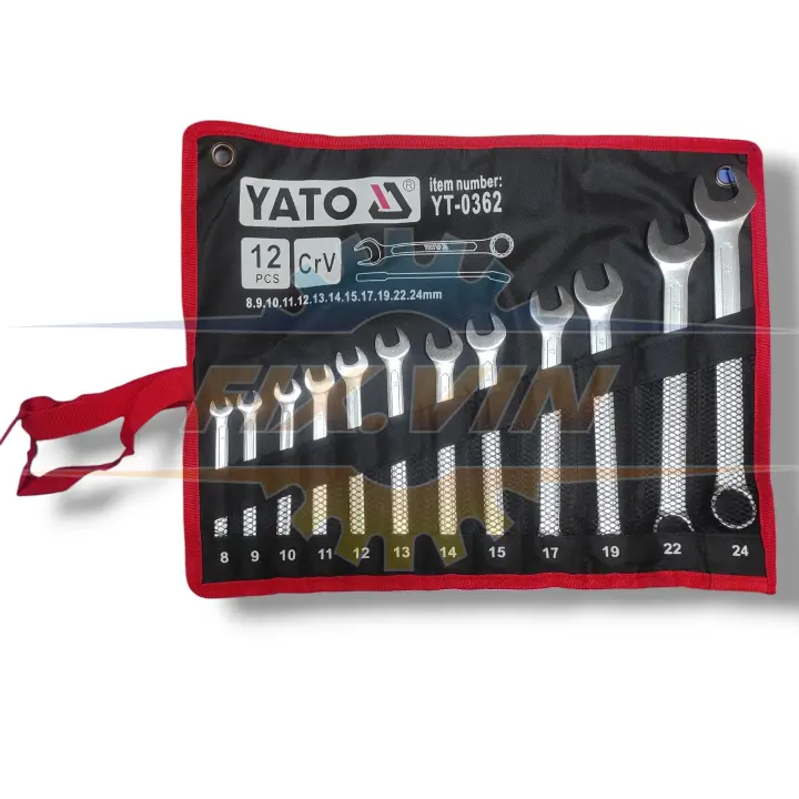 Набір ключів комбінованих YATO YT-0362 (фото 1)