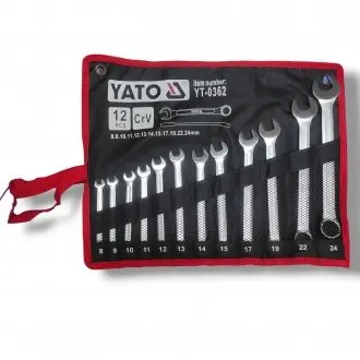 Набір ключів комбінованих YATO YT-0362