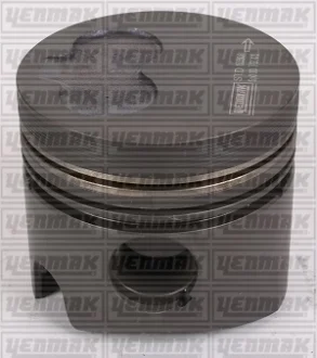 Поршень с кольцами і пальцем (размер отв. 80.01/+0.50) VW TRANSPORTER III 1.7D (KY) YENMAK 3103306050