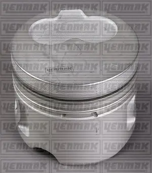 Поршень с кольцами і пальцем (размер отв. 79.76 / +0.25) VW CADDY II 1.9D 95- T4 2.4D (до 4/5цл.) (1Y) YENMAK 3103309025 (фото 1)