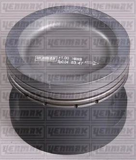 Поршень двс с кольцами audi 80 2.0 abt =82.5 1.2x1.5x2 0.5 90 YENMAK 3103312050